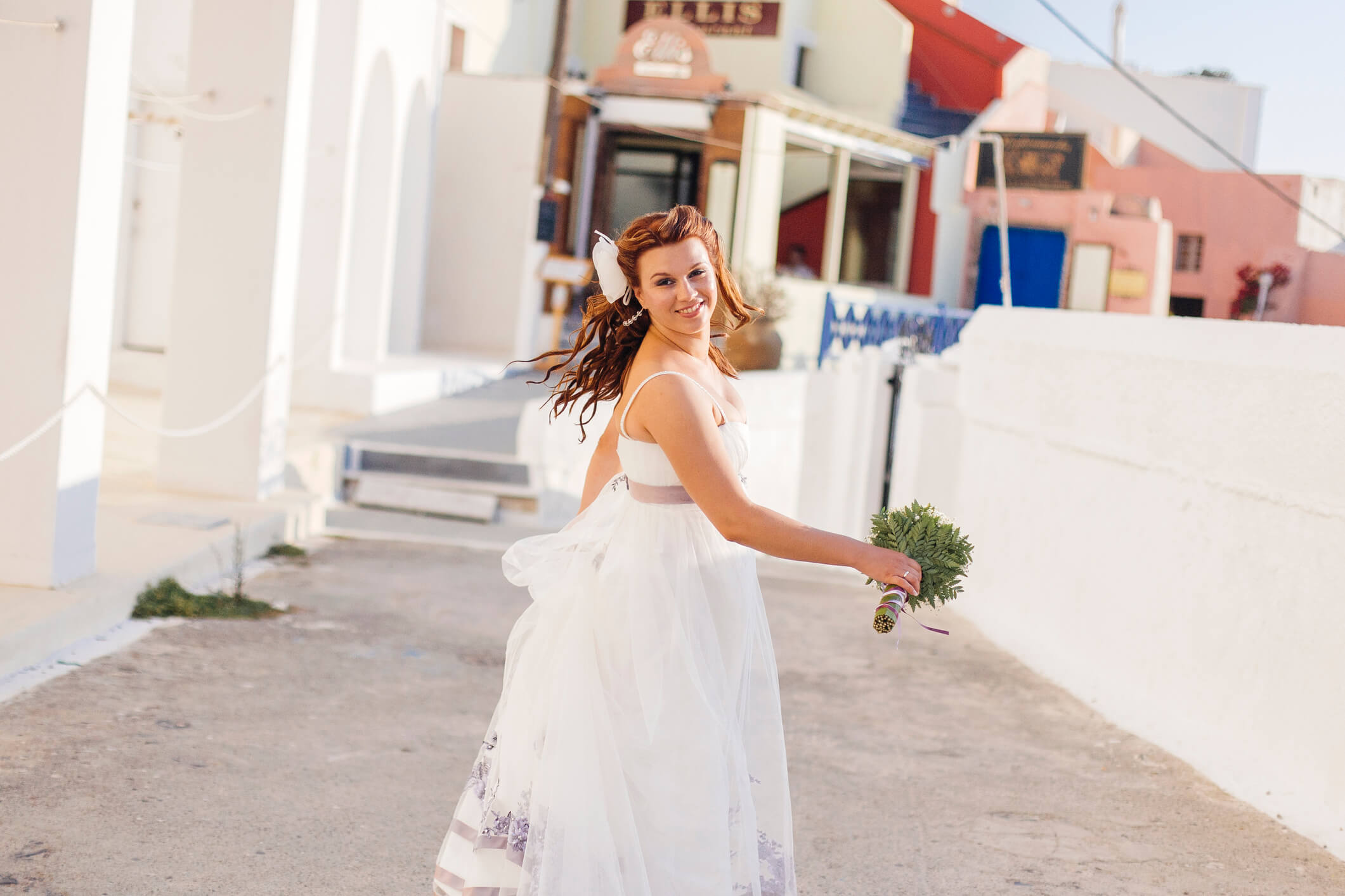 grecian wedding dress