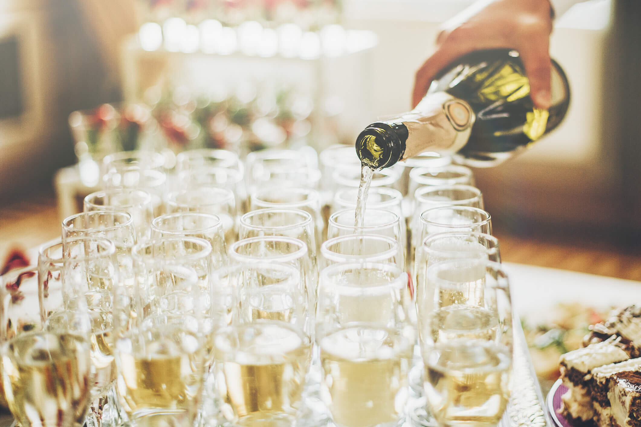 21 Champagne Towers to Copy for Your Own Wedding Reception