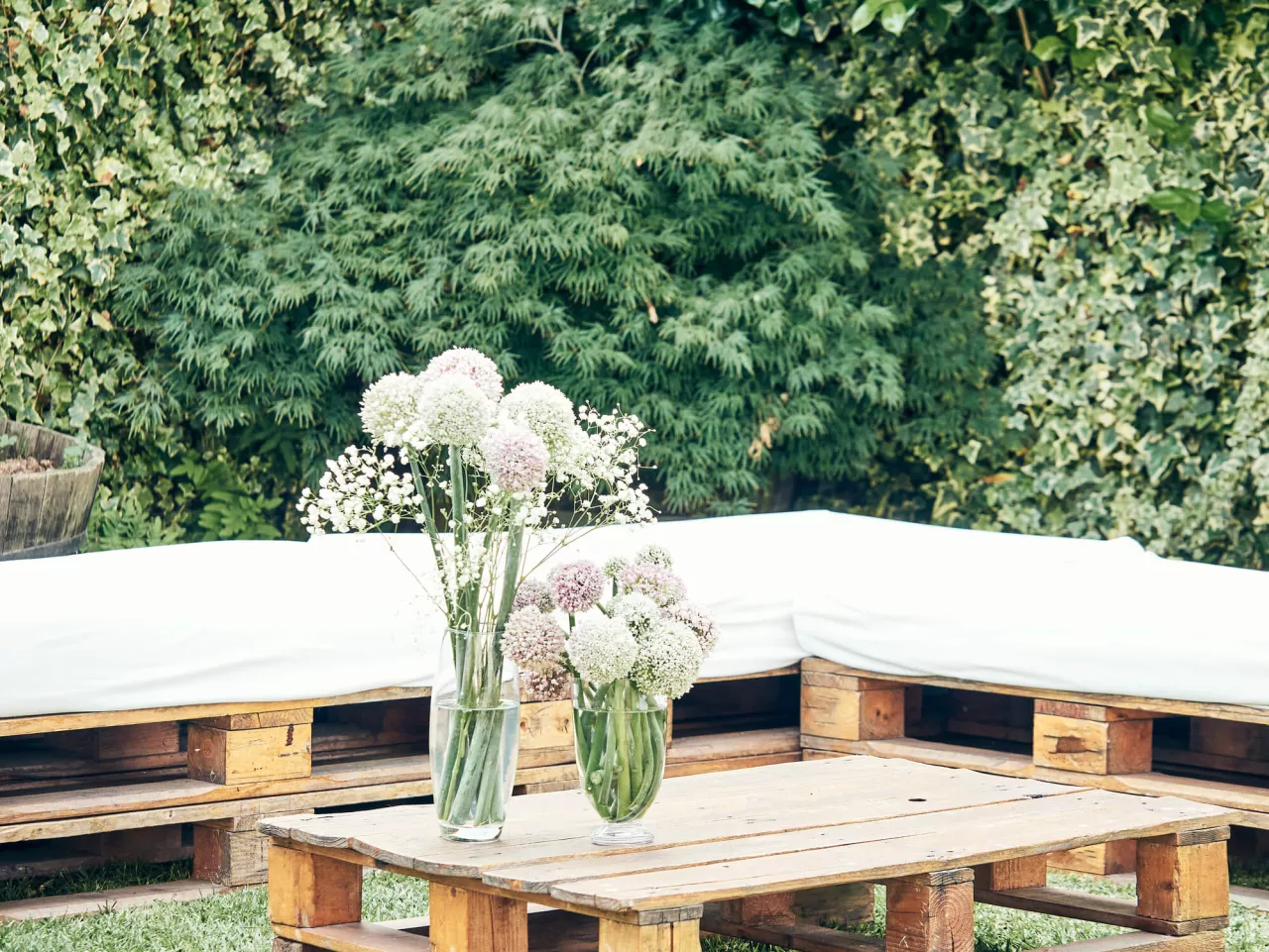 wedding wood pallet table