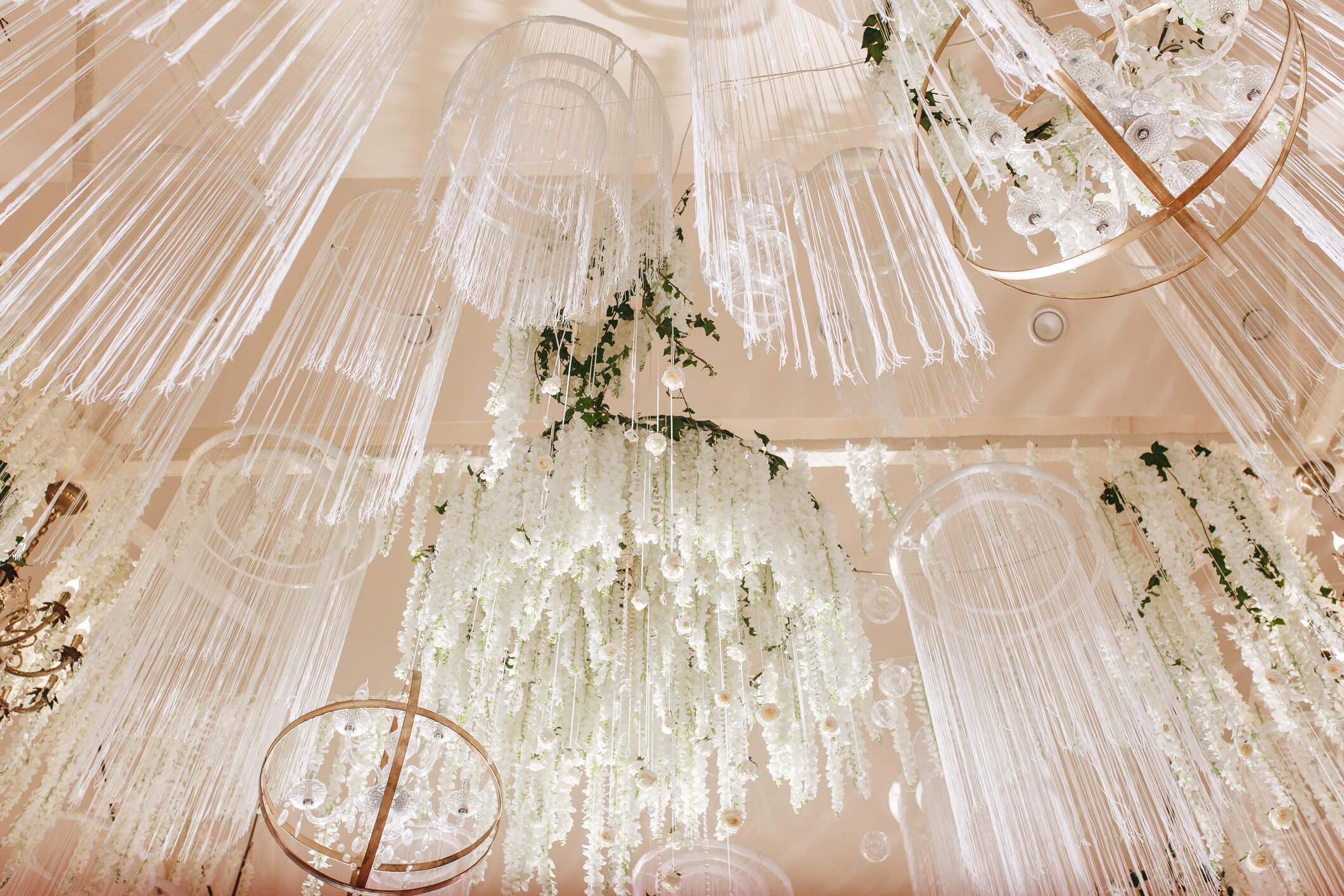 Wedding Ceiling Decor Ideas from Real Weddings